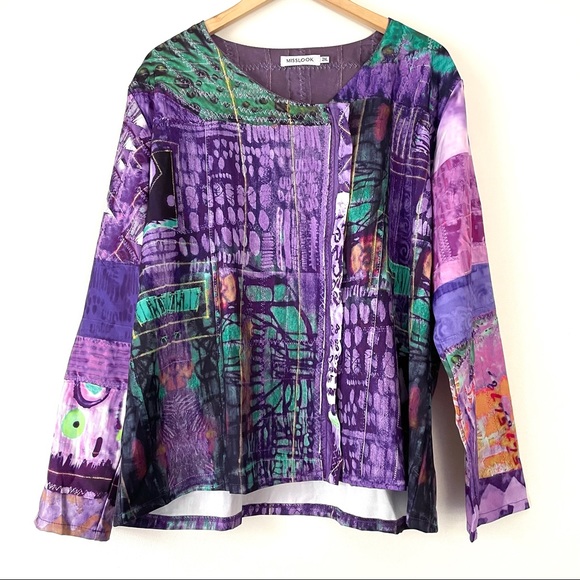 MISSLOOK Jackets & Blazers - Misslook Asymmetrical Zippered Jacket/Blazer- 2XL